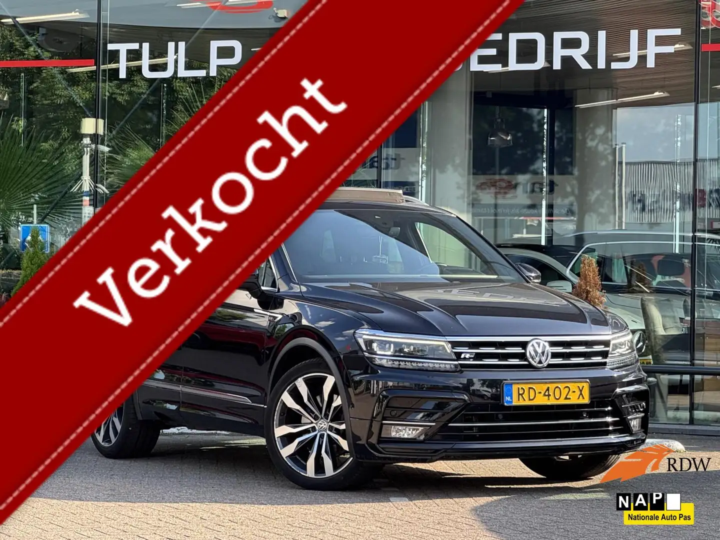 Volkswagen Tiguan 2.0 TSI 4Motion Highline R-Line DSG 2017 Zwart - 1