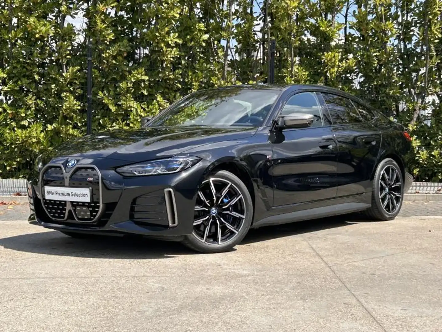 BMW i4 M50 Gran Coupé Zwart - 1