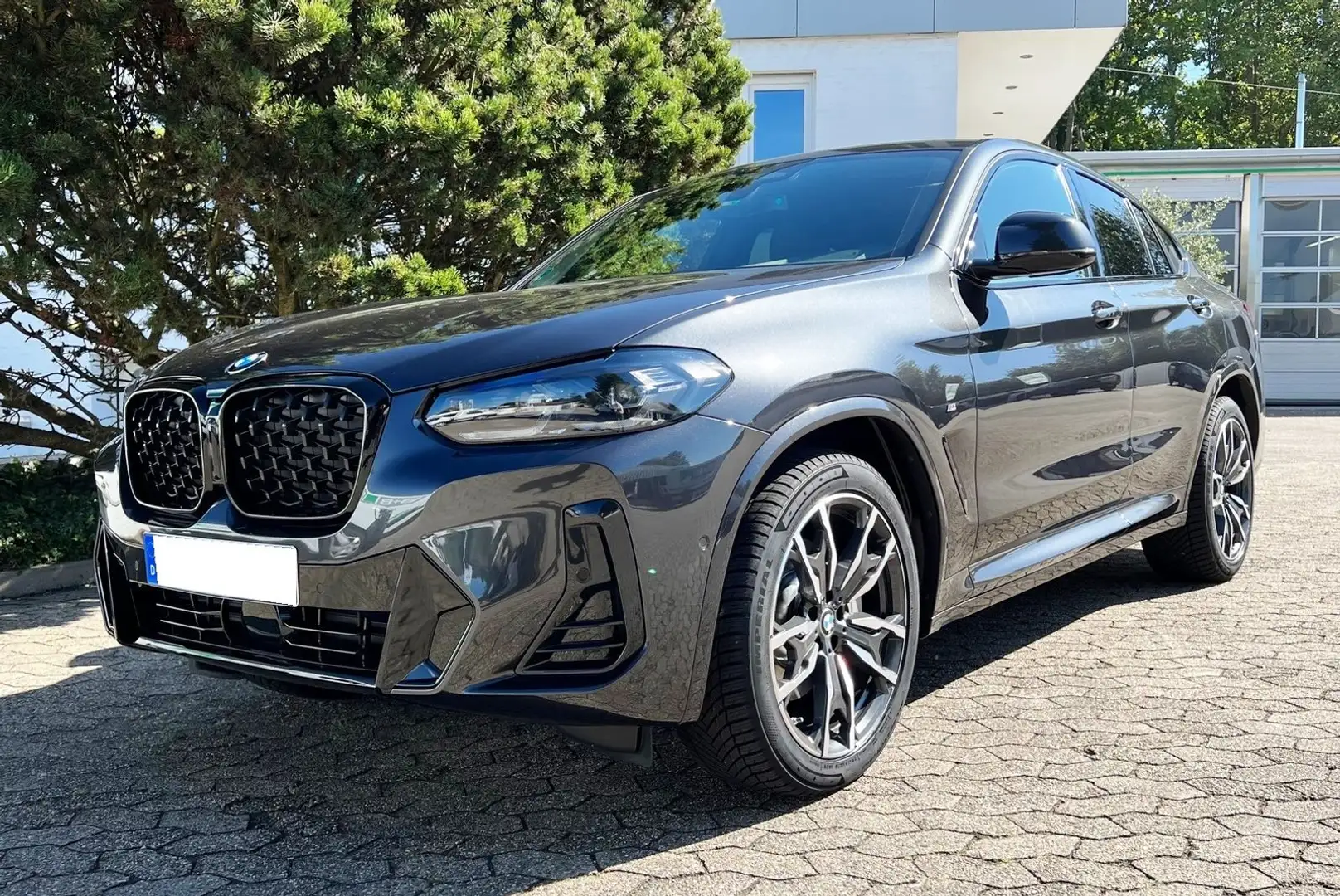 BMW X4 xDrive 30d M-Sport Navi AHK 360° Grau - 2
