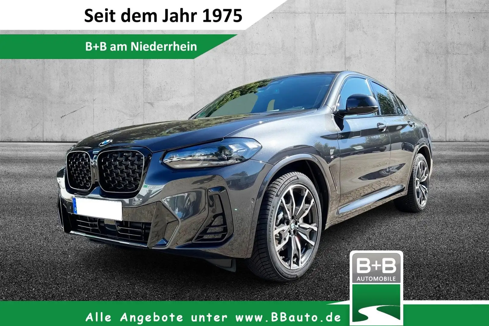 BMW X4 xDrive 30d M-Sport Navi AHK 360° Grau - 1