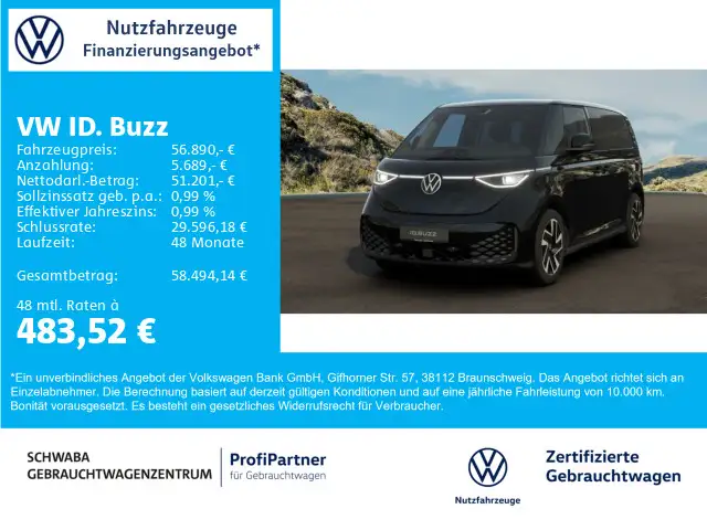 Volkswagen ID. Buzz ID.Buzz Energy *5 Jahre Garantie*