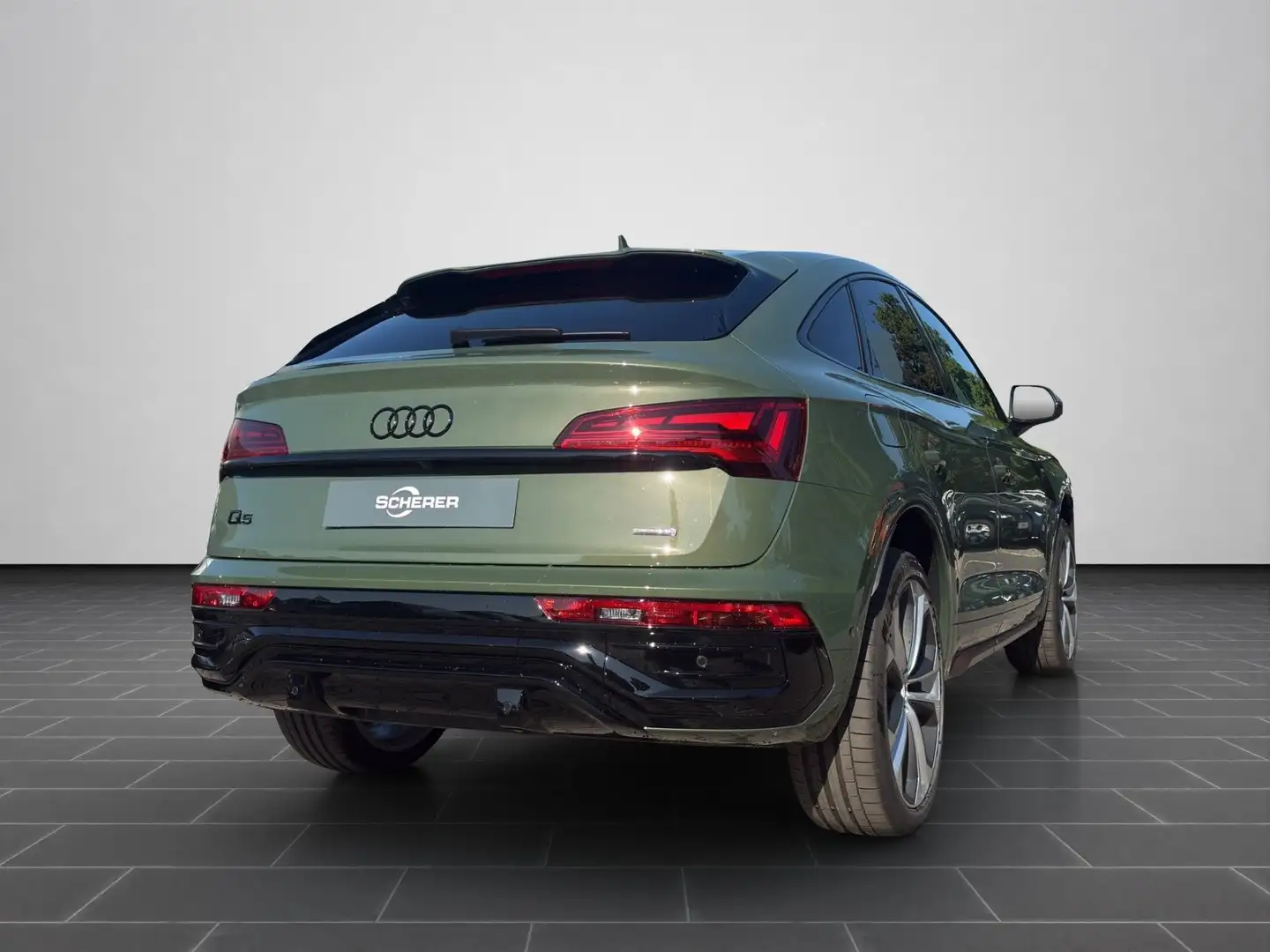 Audi Q5 S line business 55 TFSI e quattro 2 Grün - 2