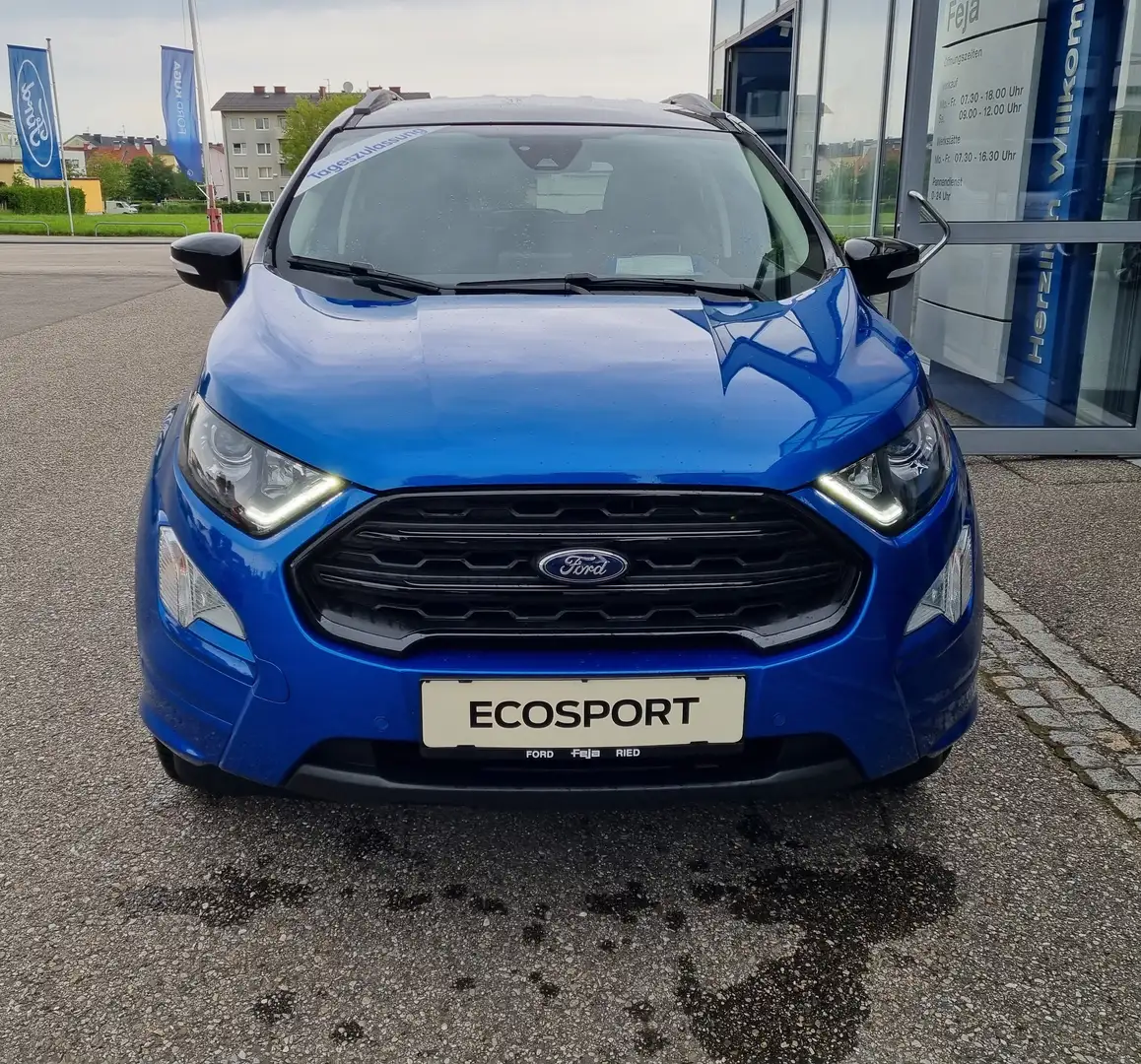 Ford EcoSport 1,0 EcoBoost ST-Line Blau - 1