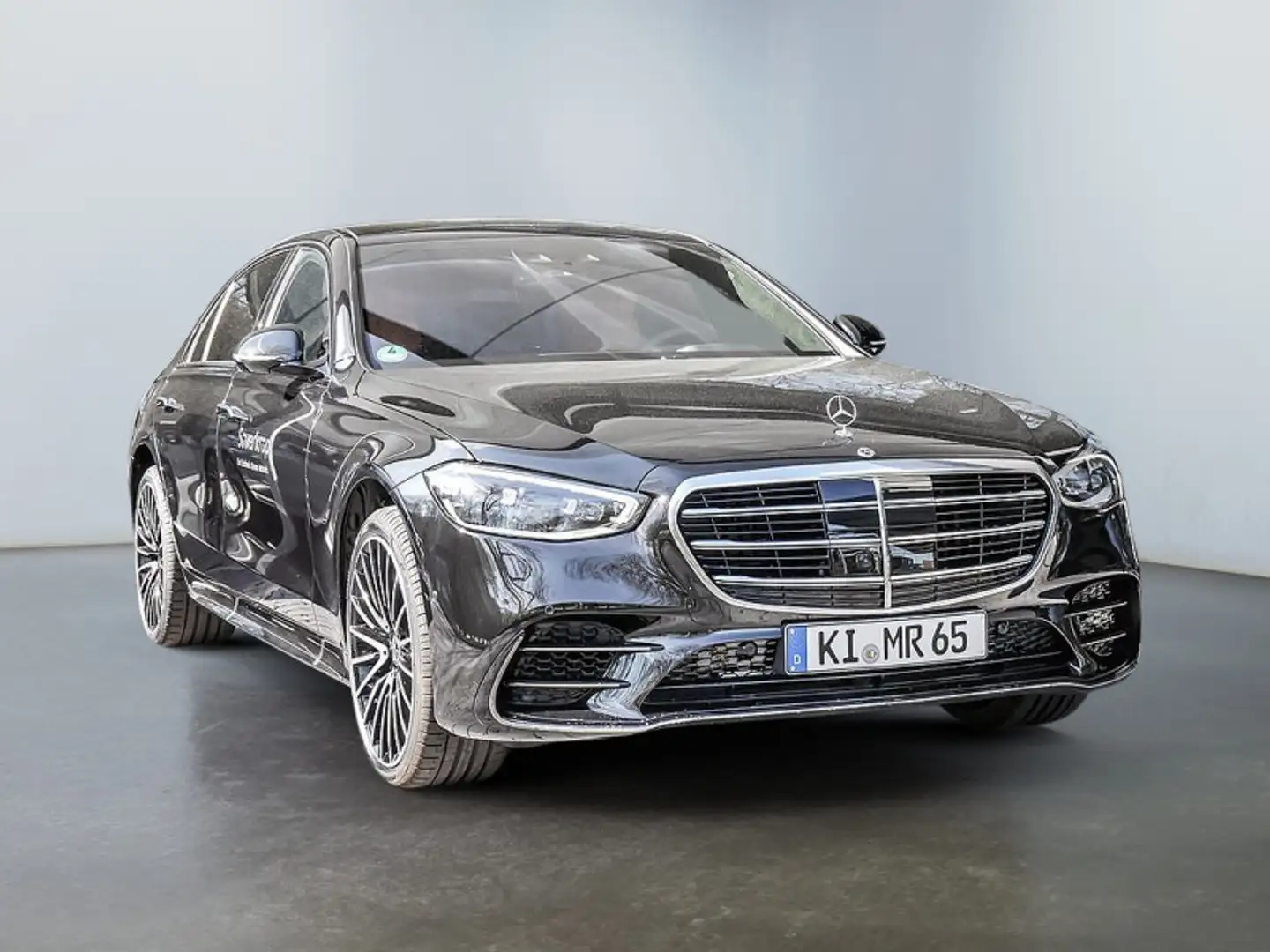 Mercedes-Benz S 580 4M Limo lang AMG BURM NIGHT MEMO 360 DISTR Schwarz - 2