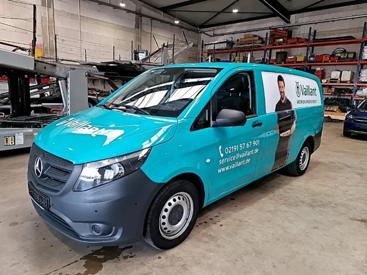 Mercedes-Benz Vito 114 CDI PRO lang Navi DAB PDC Tempomat Зелёный - 1