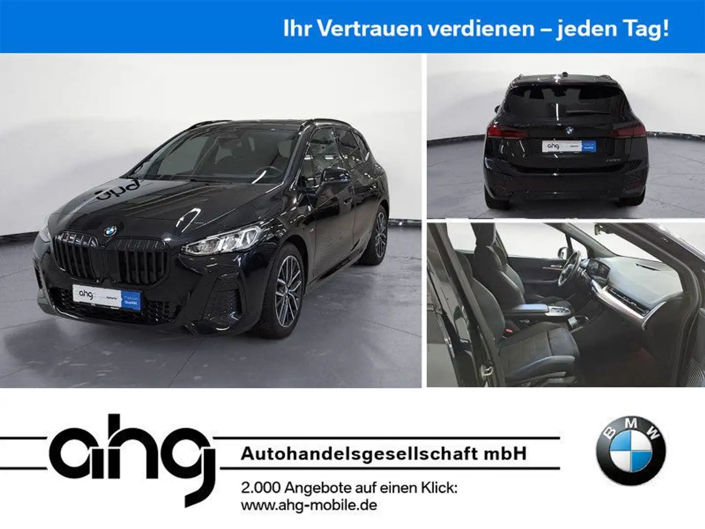 BMW 220 Steptronic DCT M Sportpaket Schwarz - 1