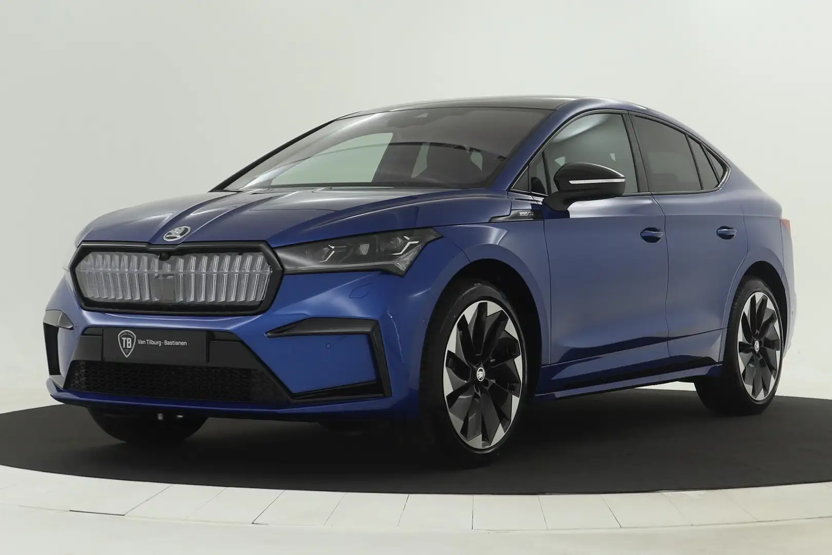 Skoda Enyaq Coupé iV 80 Sportline Blauw - 1