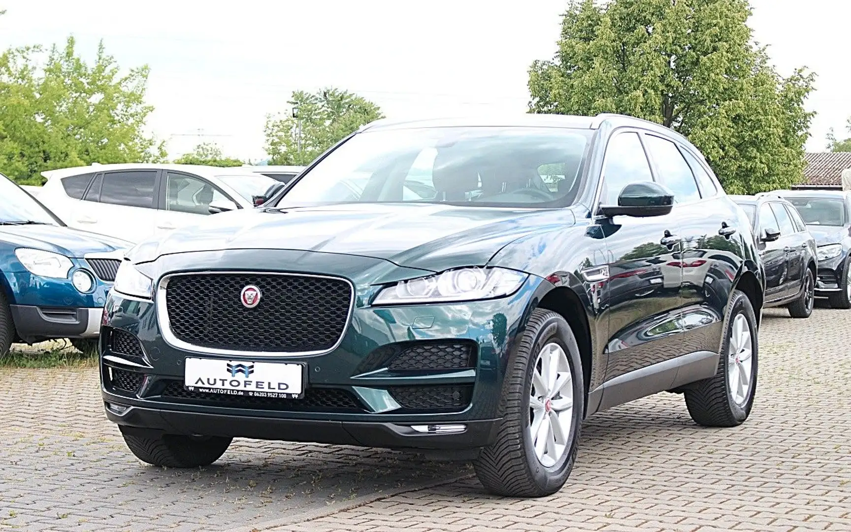 Jaguar F-Pace 20d 4WD/LEDER/F1/XENON/ASSIST/SHZ/PDC/ Verde - 1