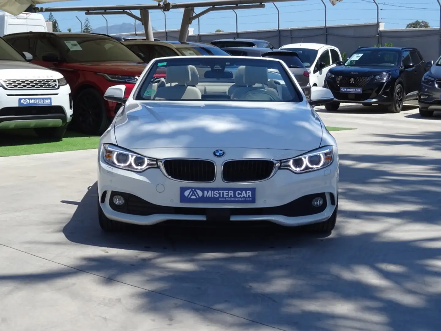 BMW 420 420dA Cabrio Weiß - 2