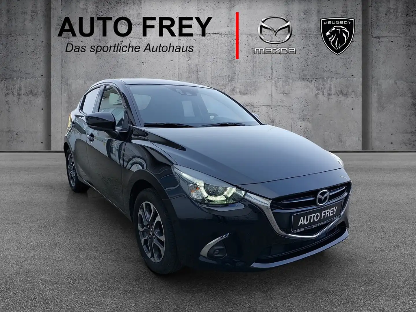 Mazda 2 1.5 115 PS Sportsline+Licht-Paket+CAR PLAY+ANDROID Schwarz - 1