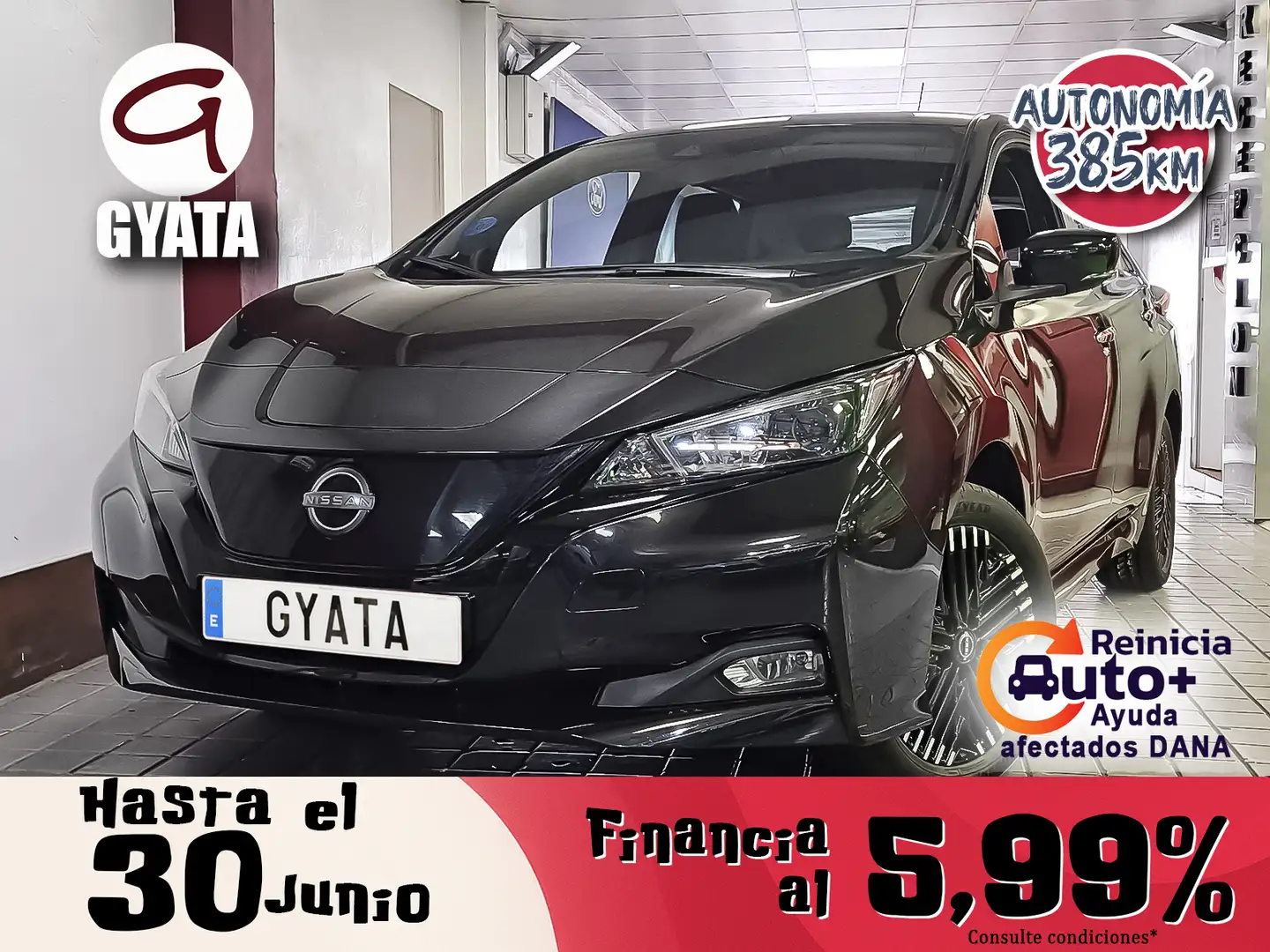 Nissan Leaf 62 kWh e+ Acenta Negro - 1
