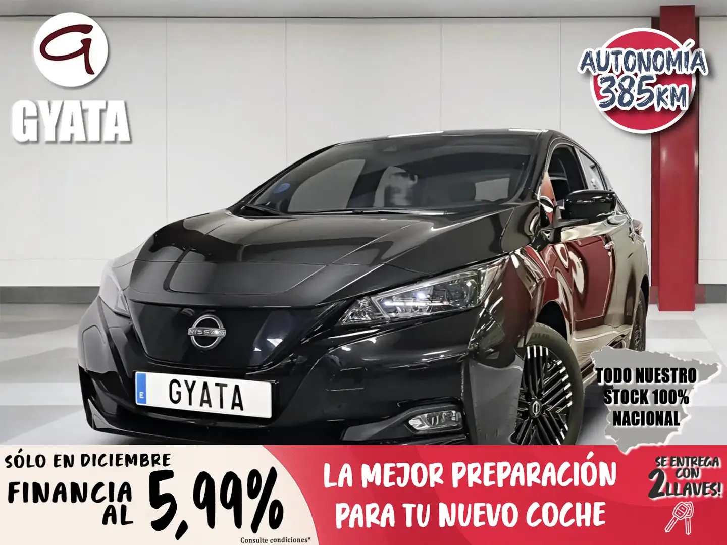 Nissan Leaf 62 kWh e+ Acenta Negro - 1