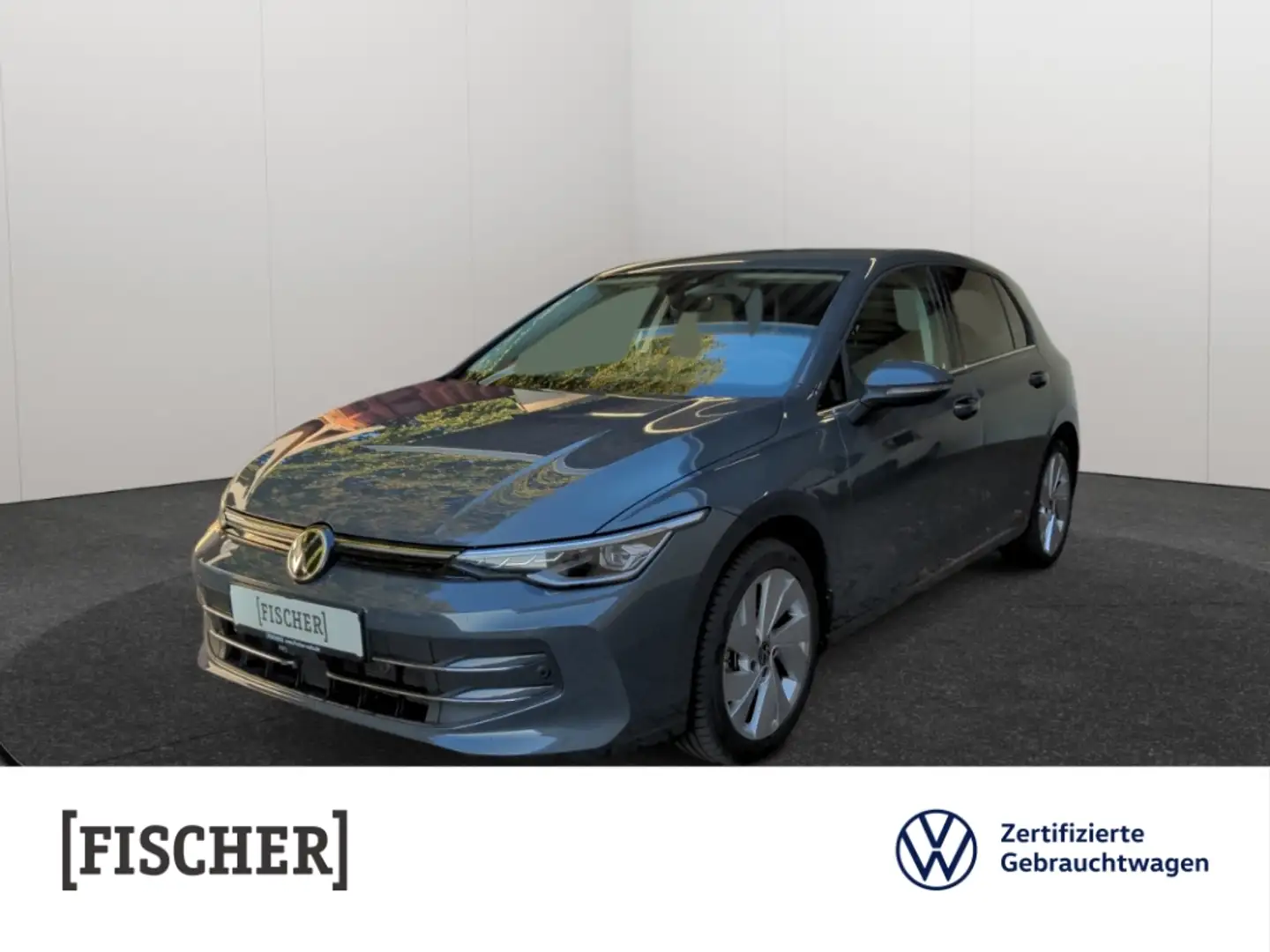 Volkswagen Golf VIII 1.5 eTSI DSG Style LED Navi HUD Rear View ACC Grau - 1