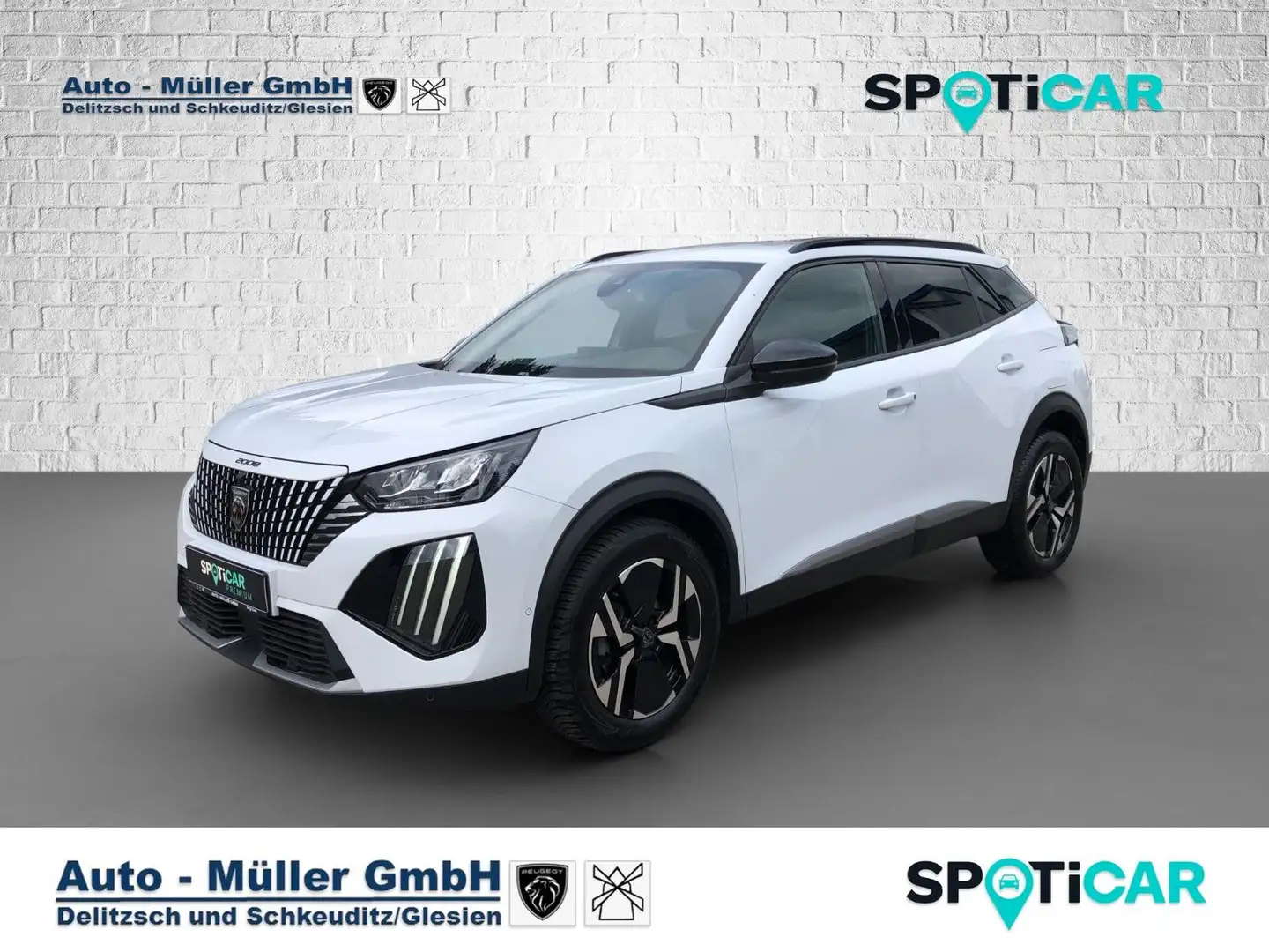 Peugeot 2008 Allure PureTech 130 EAT8 Weiß - 1