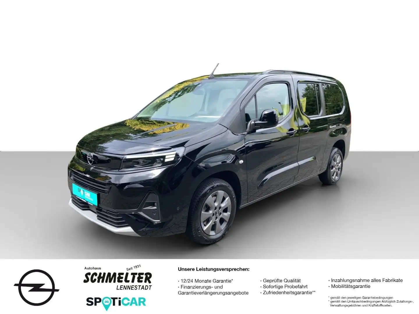 Opel Combo Life XL Diesel AT 7 Sitze, Navi,LED,Alu Schwarz - 1