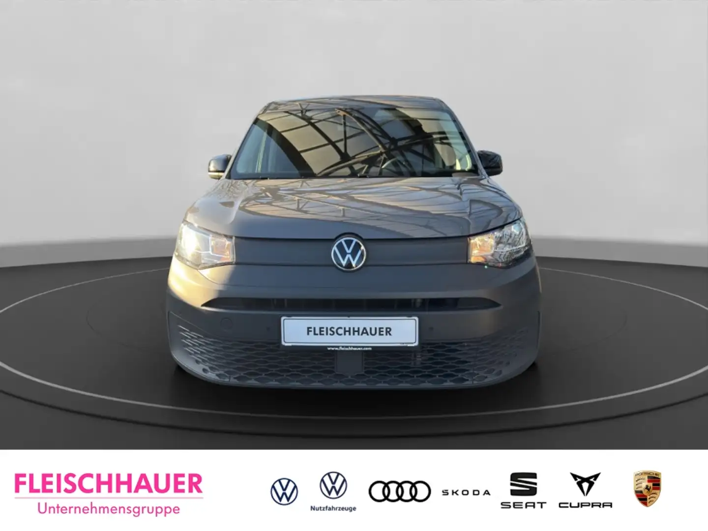 Volkswagen Caddy Cargo 2.0 TDI Navi DAB Ausparkassistent Spurwechse Grau - 2