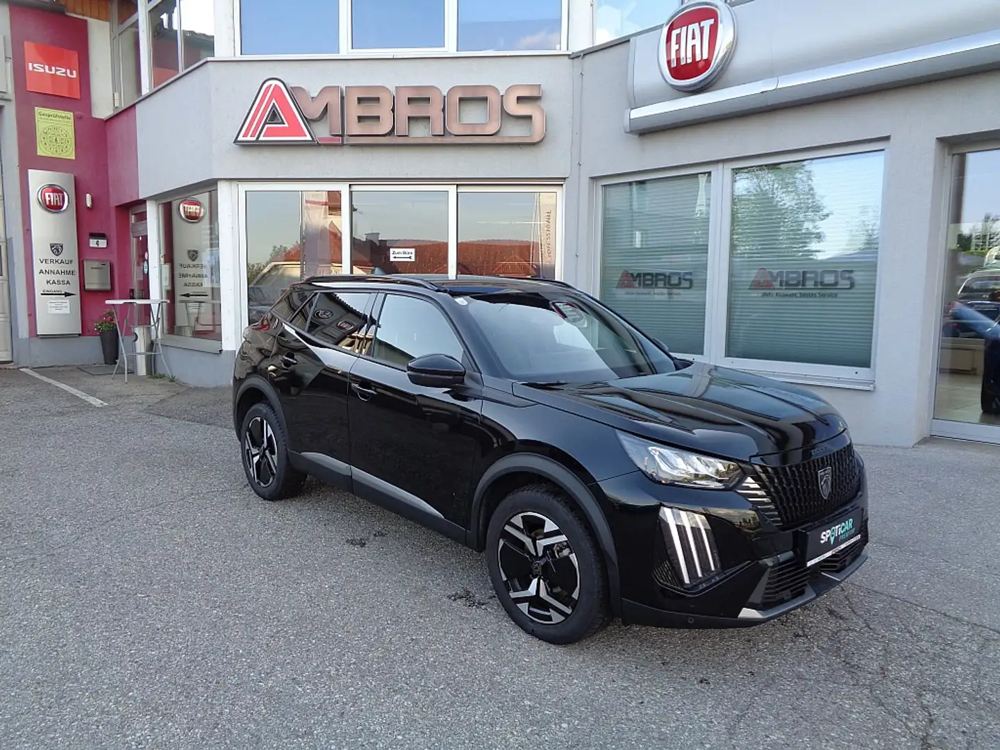 Peugeot 2008 BlueHDi AUTOMATIK 130 Allure EAT8  Letzte DIESEL! Schwarz - 2