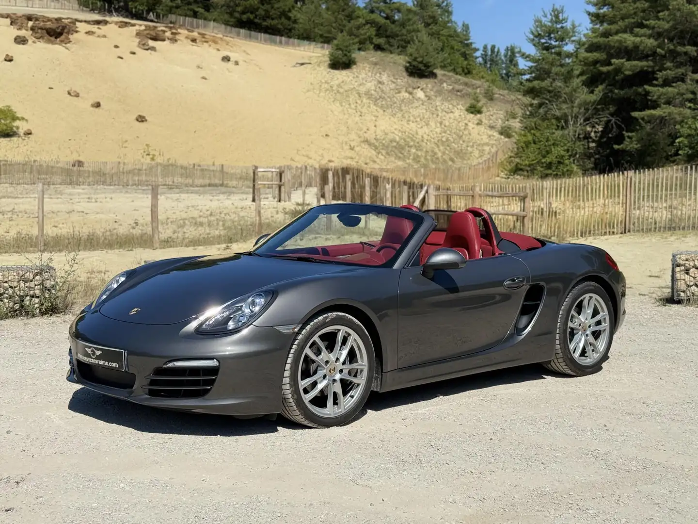 Porsche Boxster Boxster 2.7i - 265 - BV PDK - Start\u0026Stop  TYP Gris - 1