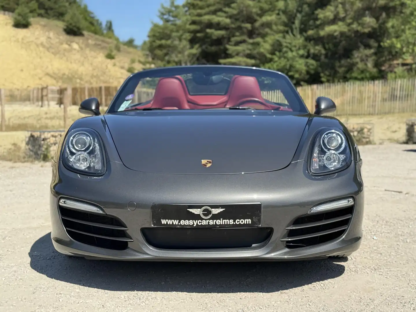 Porsche Boxster Boxster 2.7i - 265 - BV PDK - Start\u0026Stop  TYP Gris - 2