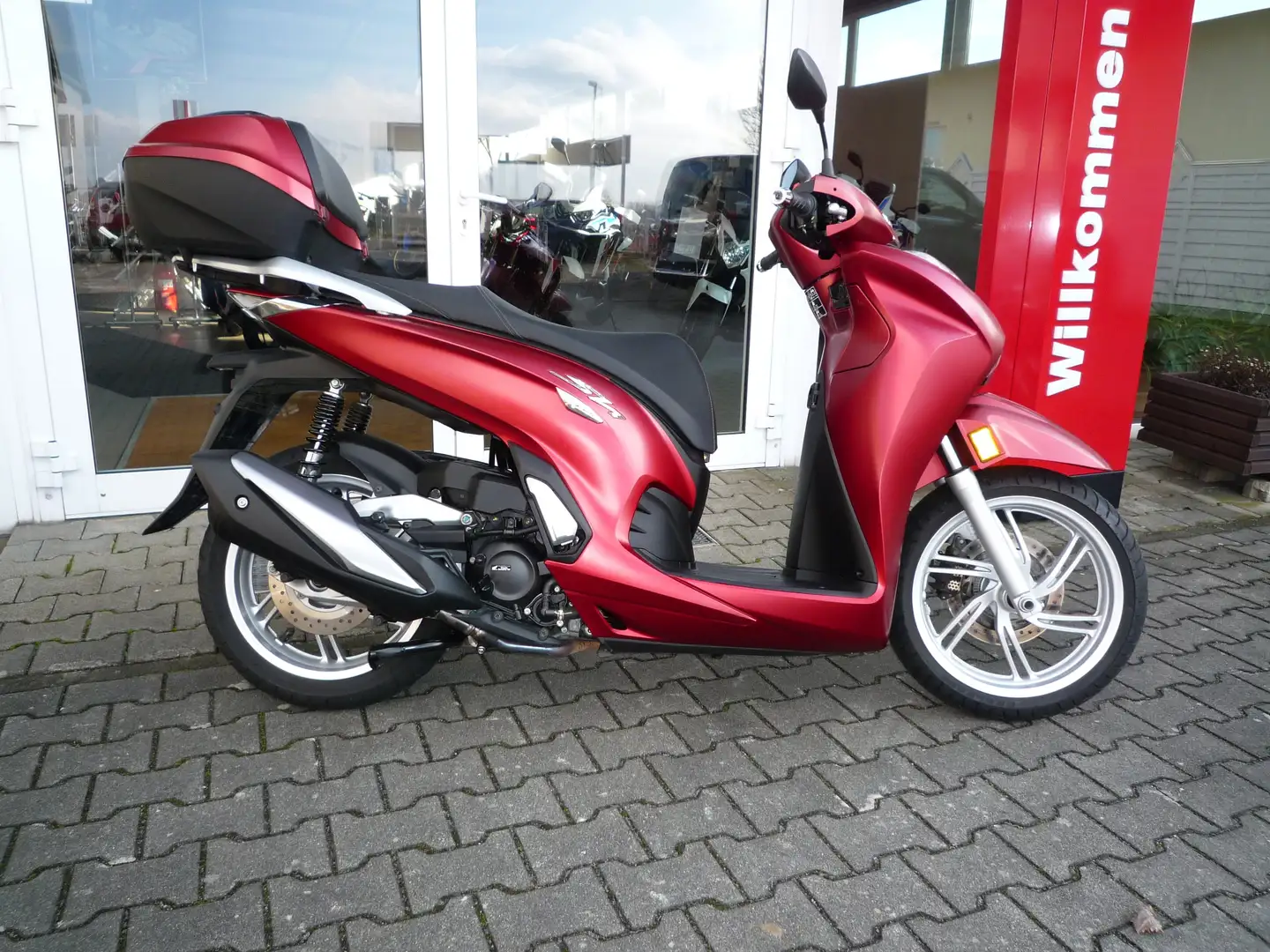 Honda SH 350i SH 350 AM, NF11 , ABS , 1. Hand Top Zustand Rosso - 2