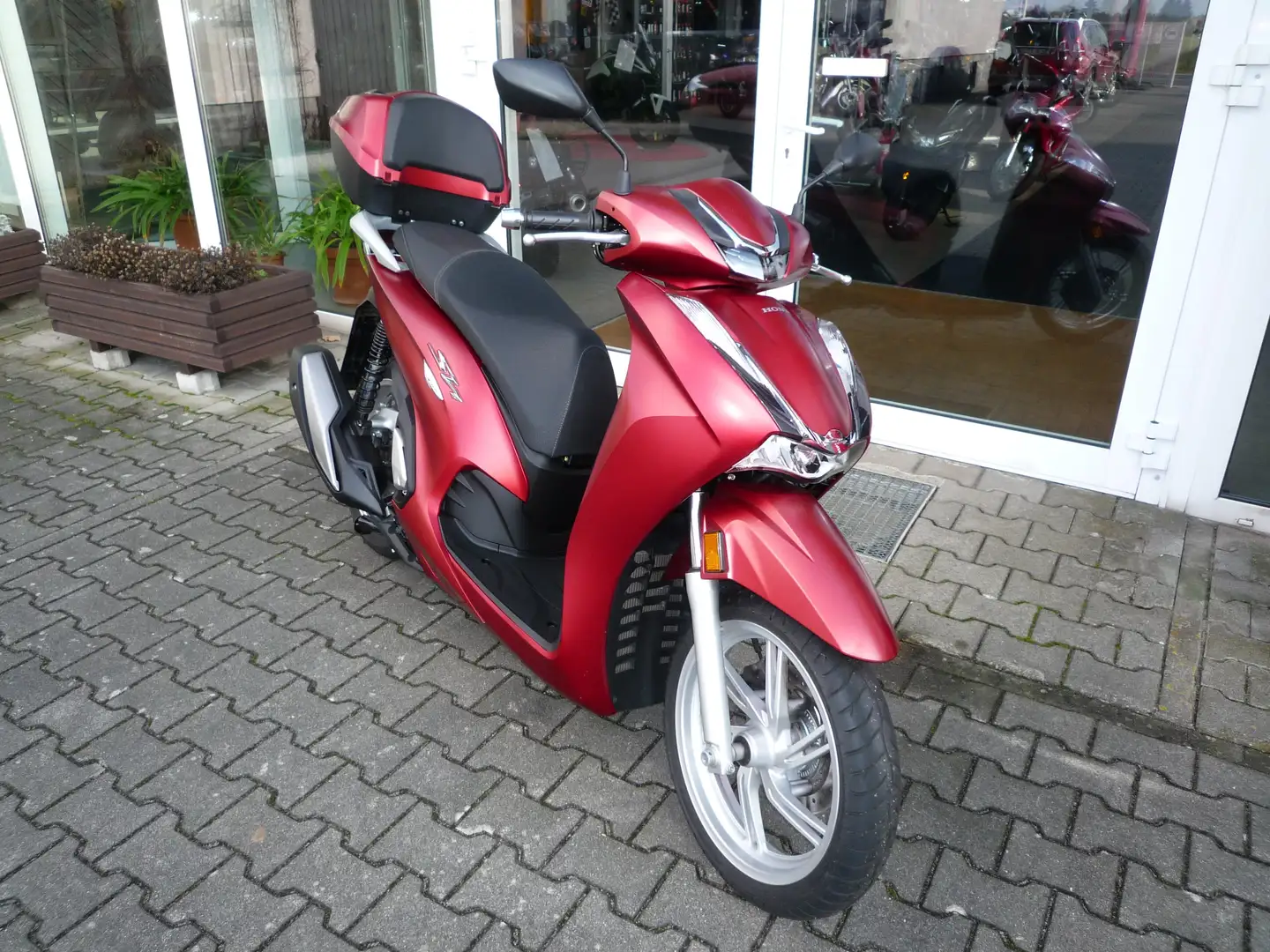 Honda SH 350i SH 350 AM, NF11 , ABS , 1. Hand Top Zustand Rosso - 1