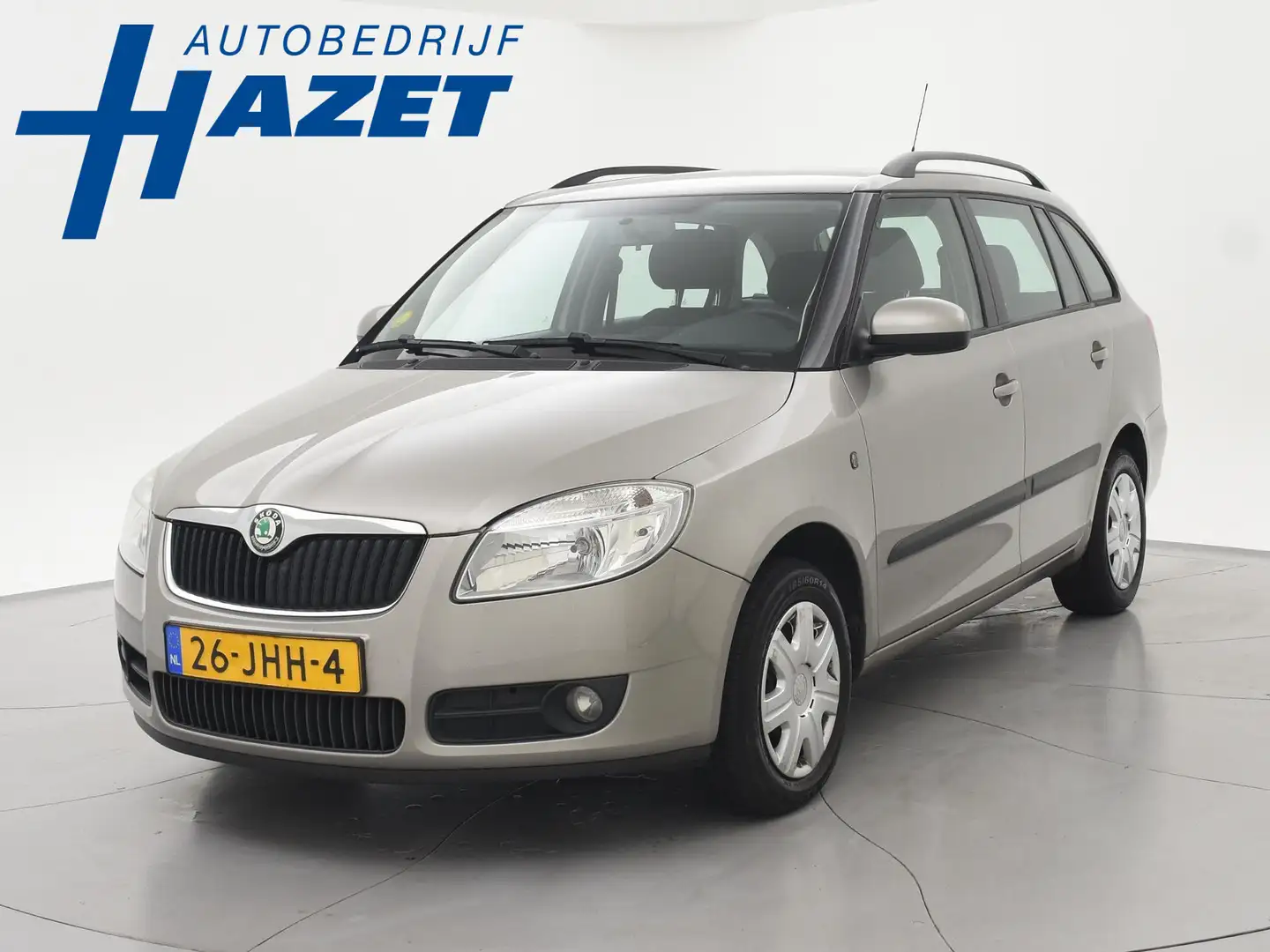 Skoda Fabia Combi 1.4-16V AMBITION + TREKHAAK | AIRCO | CRUISE Beige - 1