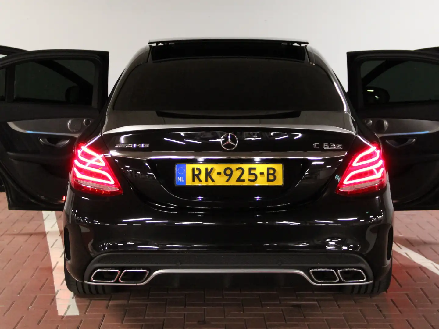 Mercedes-Benz C 63 AMG C 63s AMG Zwart - 2