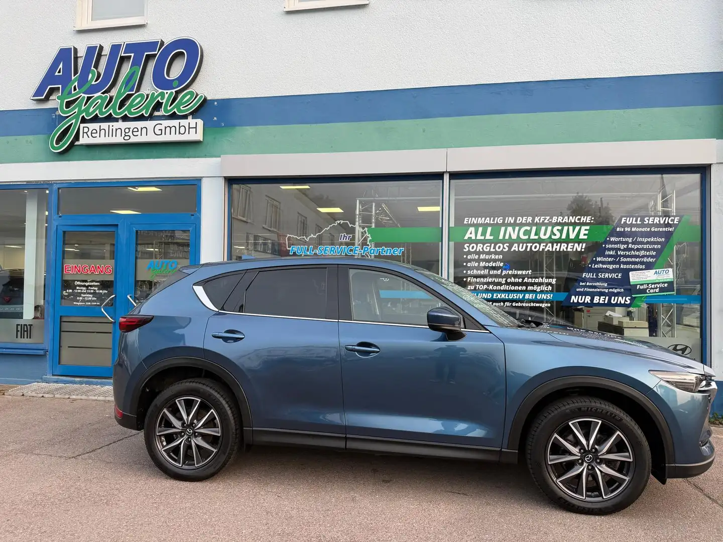 Mazda CX-5 2.2 Turbodiesel KAT Sports-Line AWD Bleu - 1