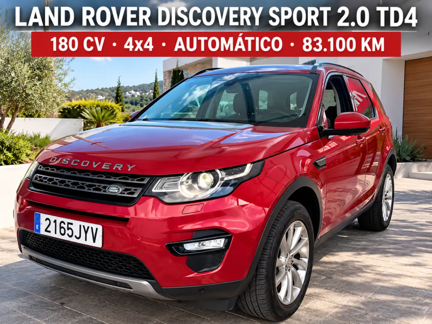Land Rover Discovery Sport 2.0TD4 SE 4x4 Aut. 180 Burdeos - 1