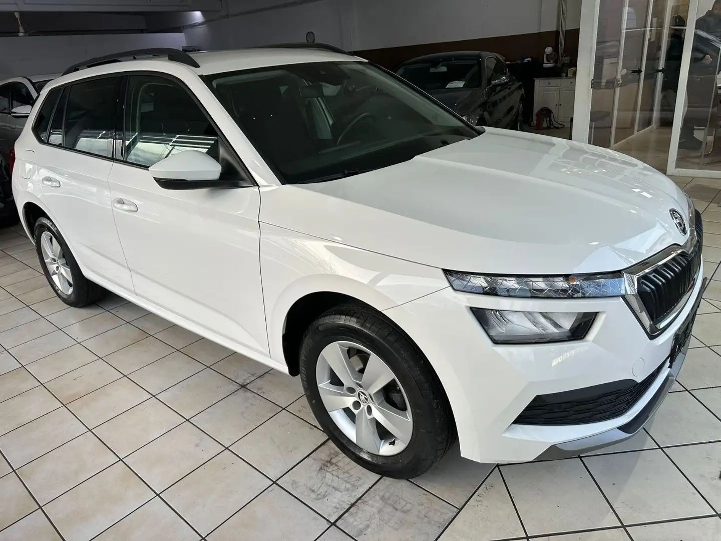 Skoda Kamiq Ambition  1,6 TDI DSG DigitalT Netto=13445 Wit - 2
