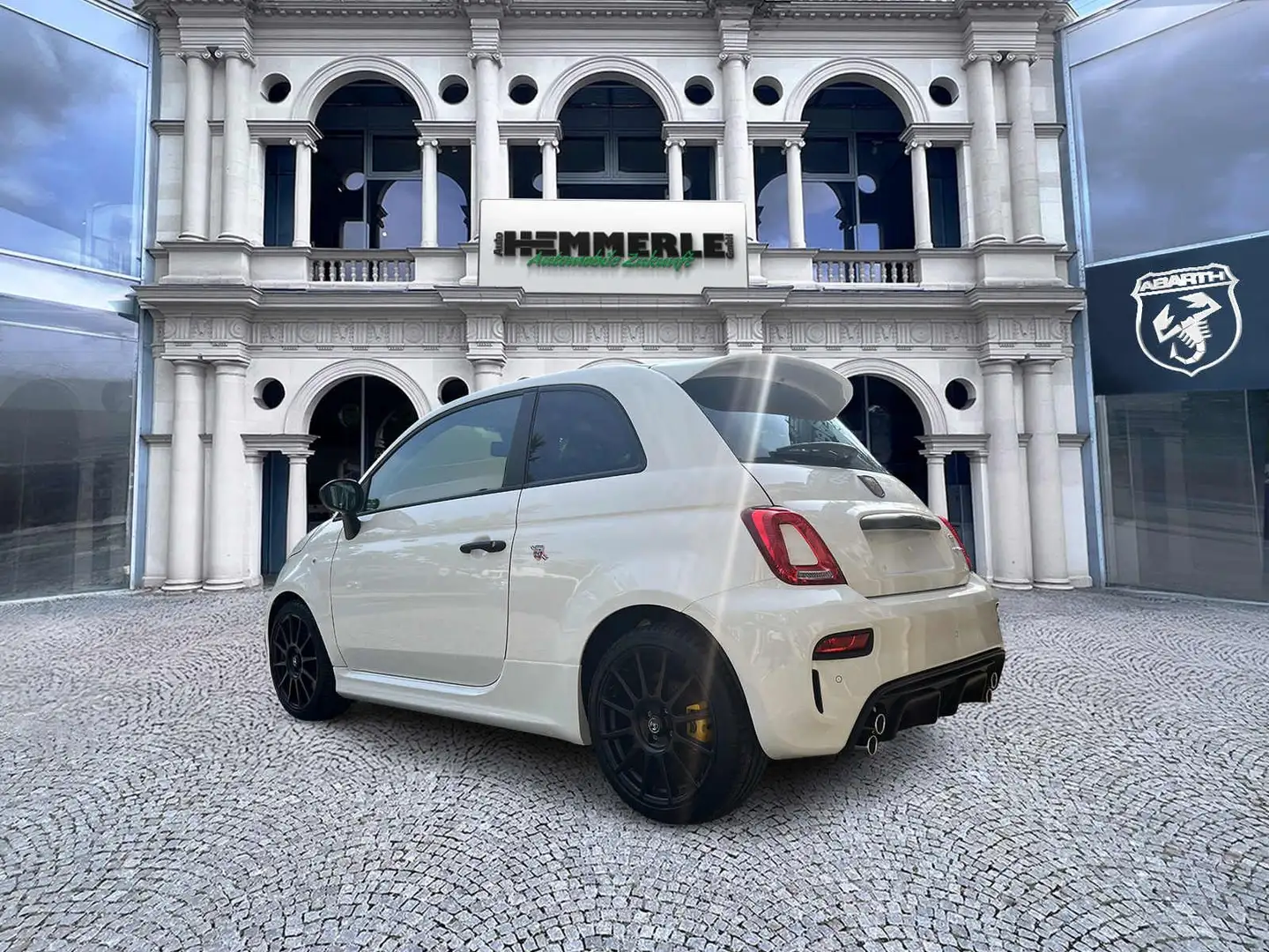Abarth 695 1.4 T-Jet 132 kW*Beats*Xenon*Sabelt* Wit - 2