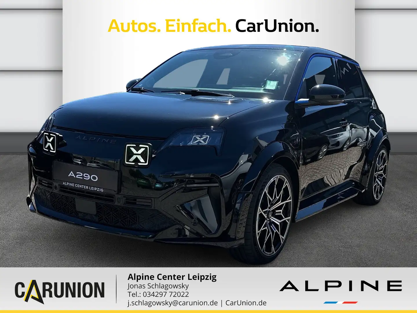 Alpine A290 GT Performance*Driving-Paket* Devialet Prem Schwarz - 1