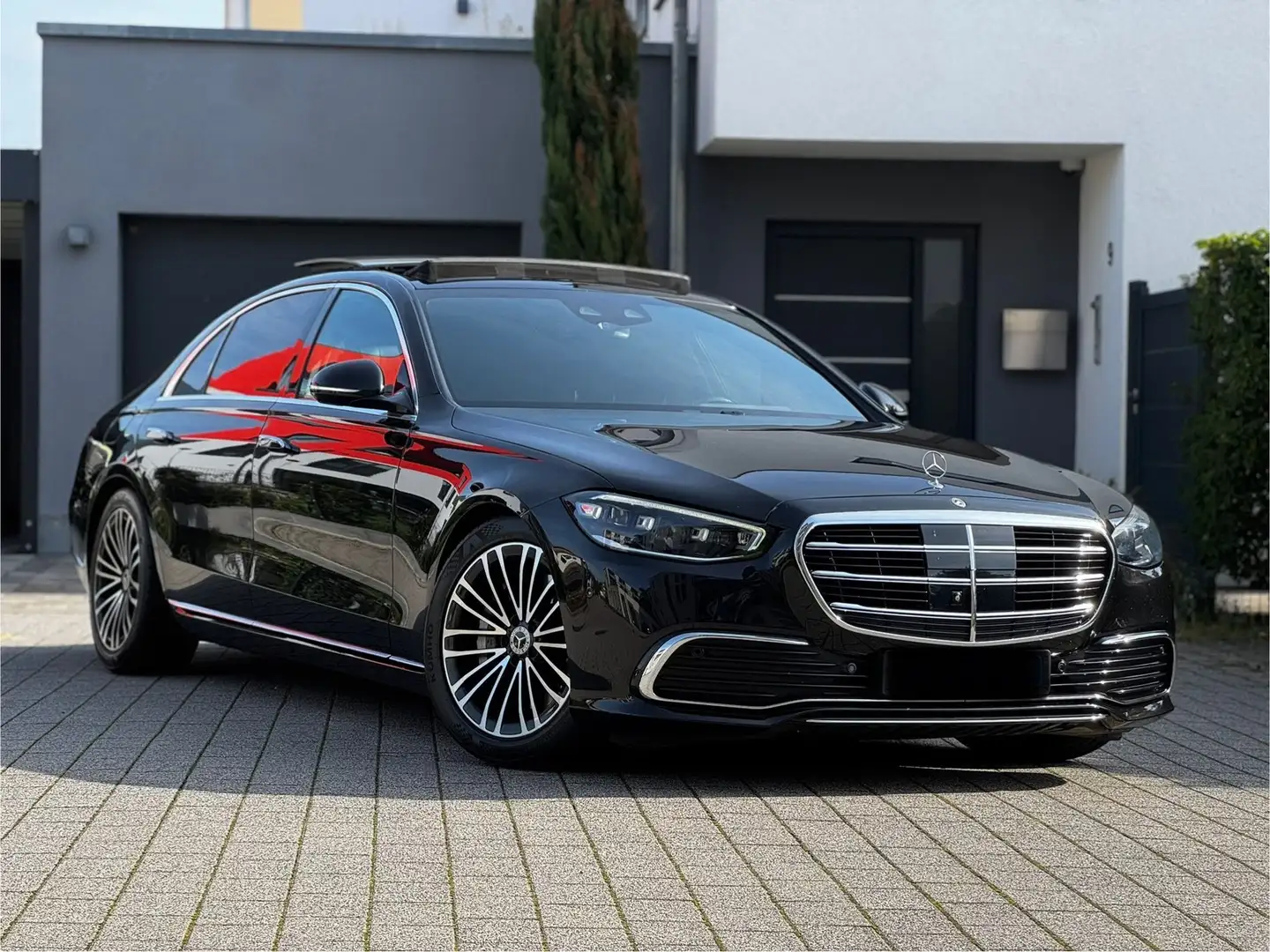 Mercedes-Benz S 350 S 350 d Lang Pano Burmester 360° 4-Zone Schwarz - 1