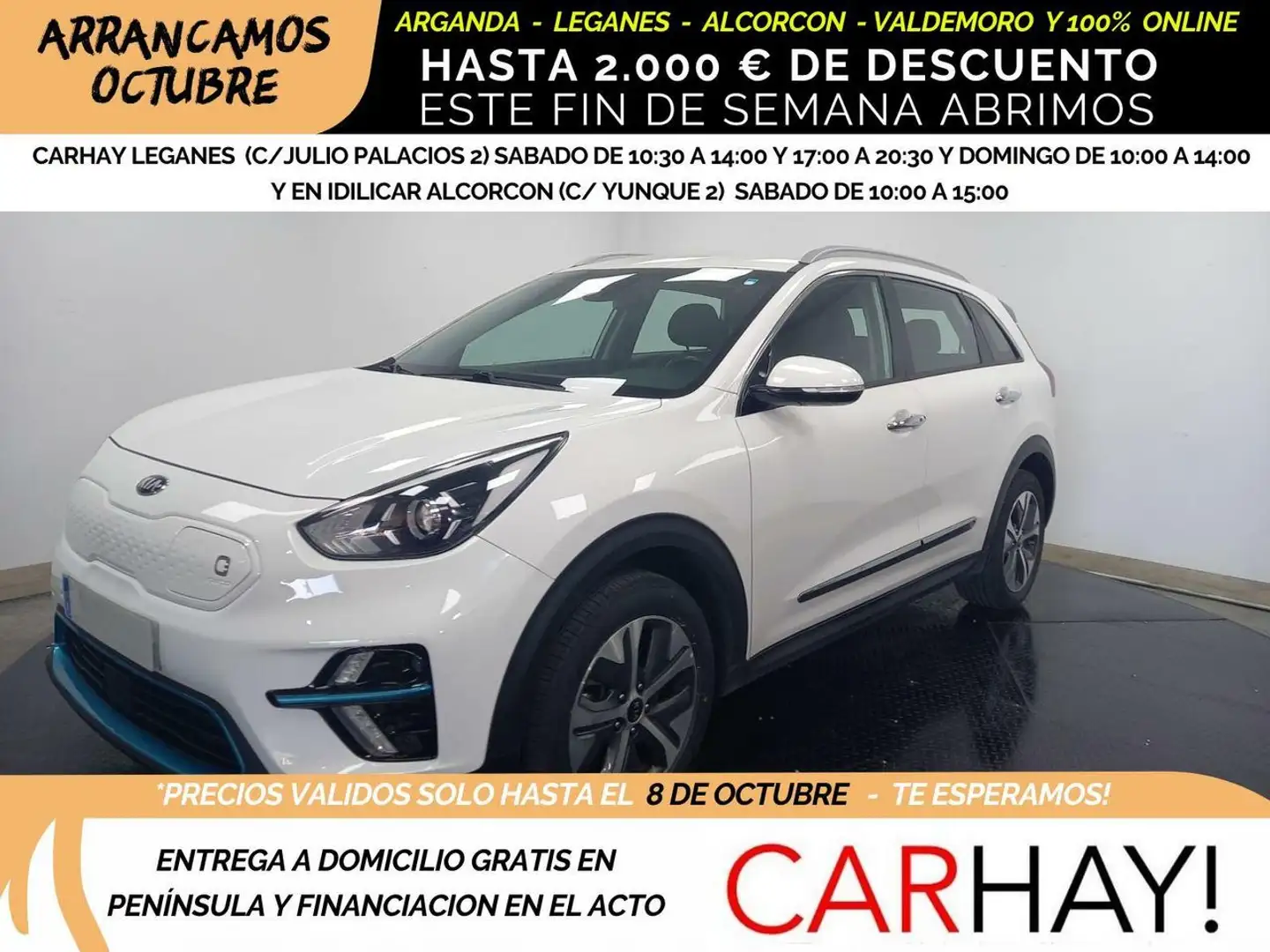 Kia e-Niro E- DRIVE 150KW 204CV - 460KM AUTONOMIA Blanco - 1