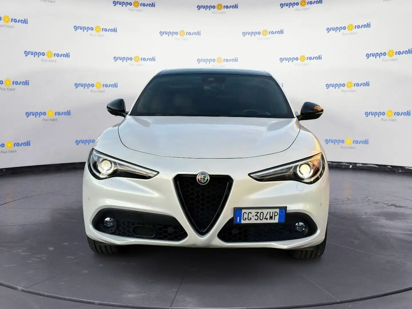 Alfa Romeo Stelvio 2.2 Turbodiesel 210 CV AT8 Q4 Veloce Tì Blanc - 2