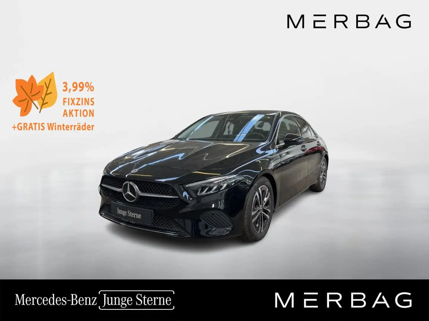 Mercedes-Benz A 180 A-Edition Progressive,Facelift Schwarz - 1
