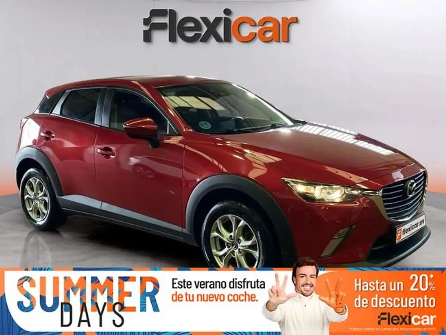 Mazda CX-3 1.5+SKYACTIV+DE+77kW+Luxury+2WD Rojo - 1
