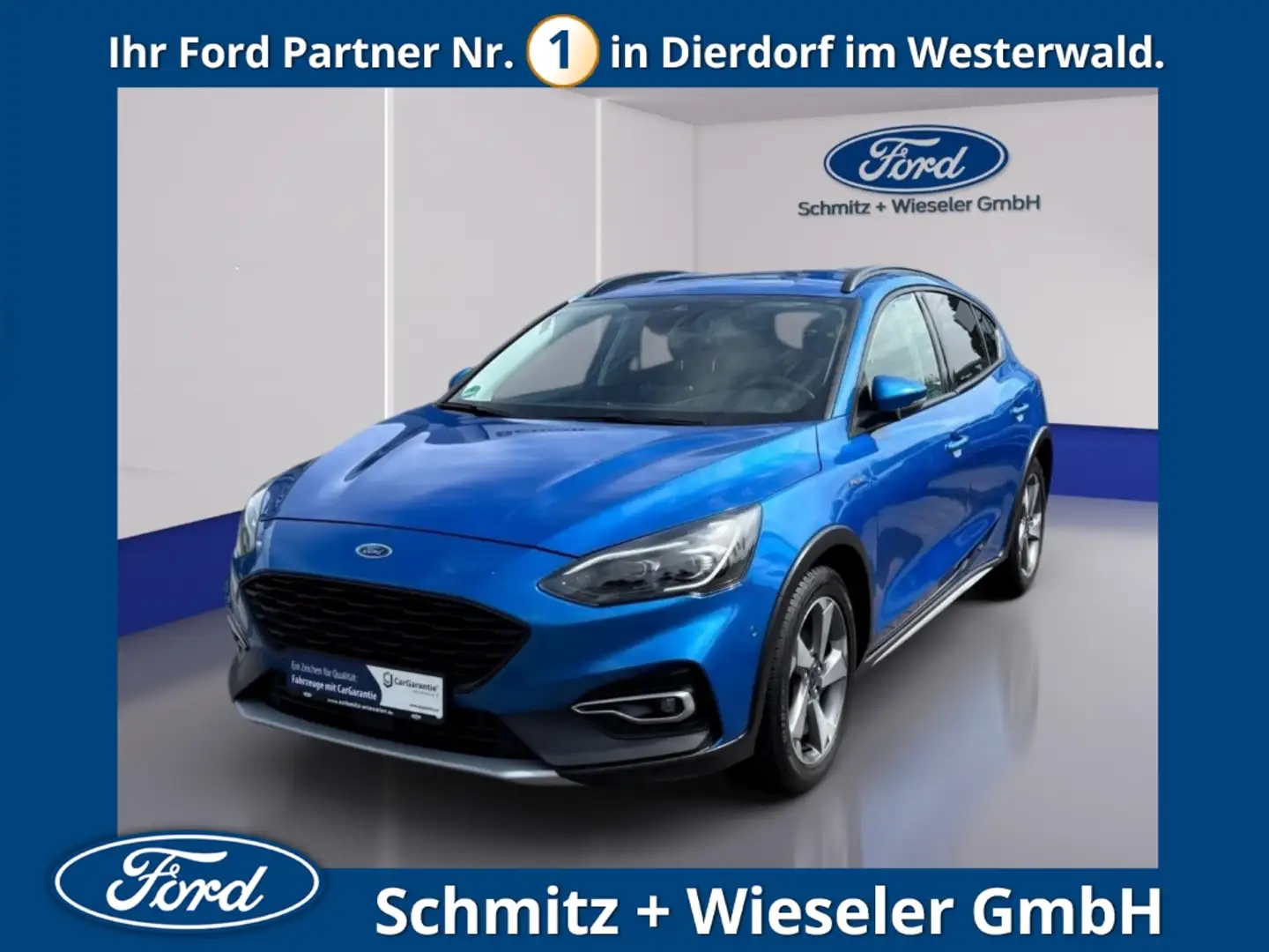 Ford Focus Active 1.5 EcoBoost EU6d-T  8G/AT, Navi Azul - 1