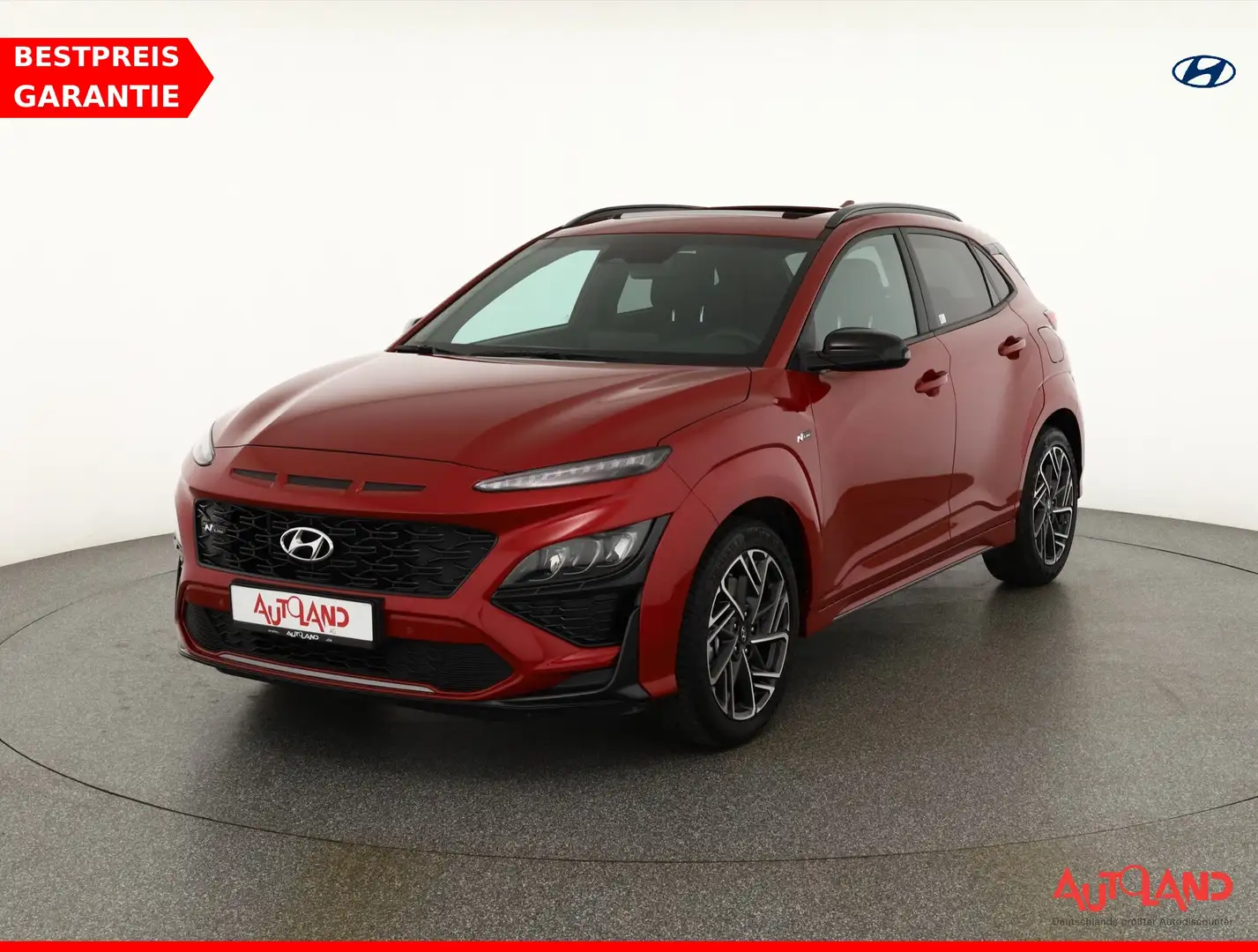 Hyundai KONA 1.6 T-GDI N Line LED Navi Kamera DAB Rouge - 1