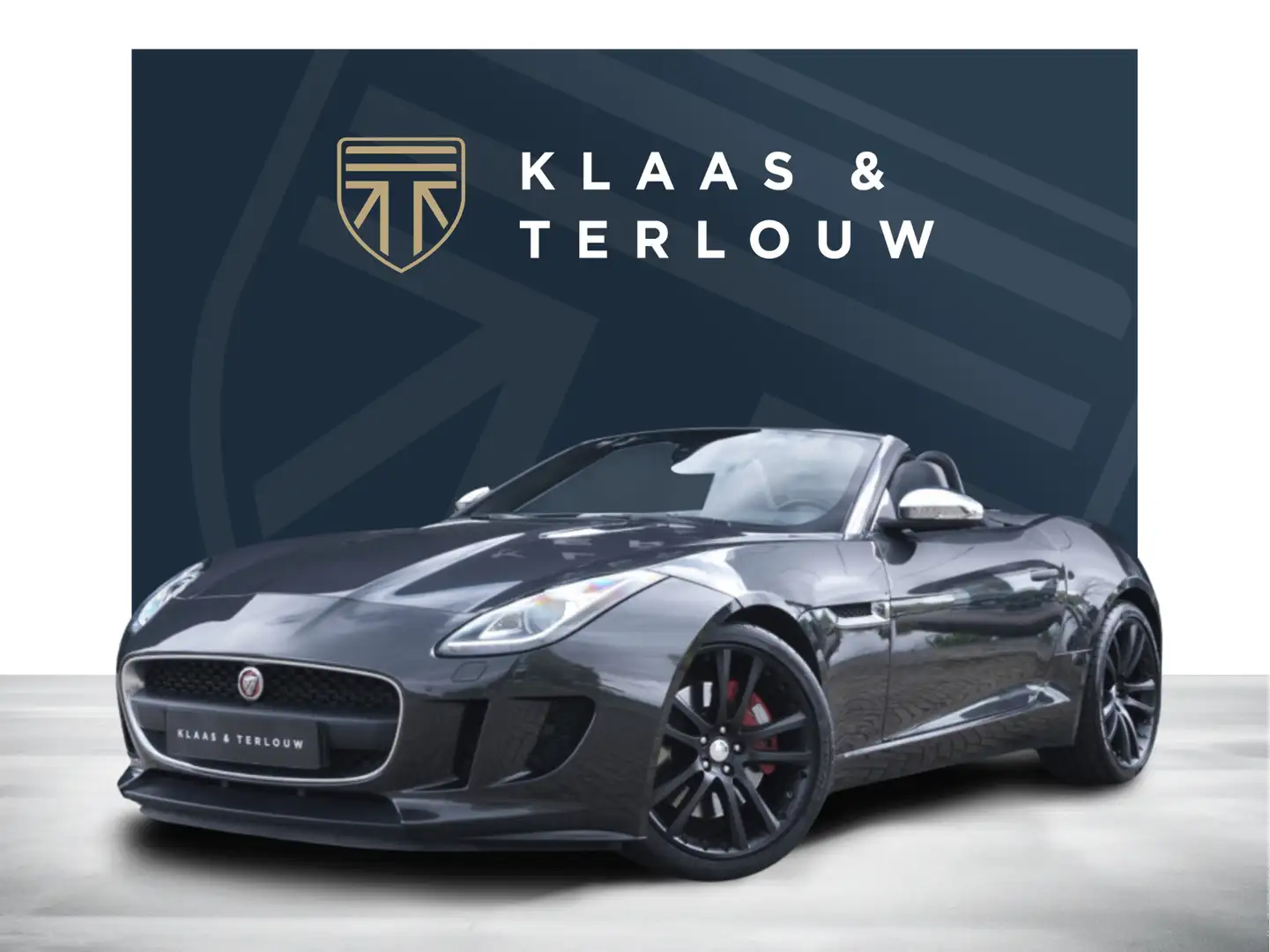 Jaguar F-Type 3.0 V6 Convertible / Sportuitlaat / Achteruitrijca Сірий - 1