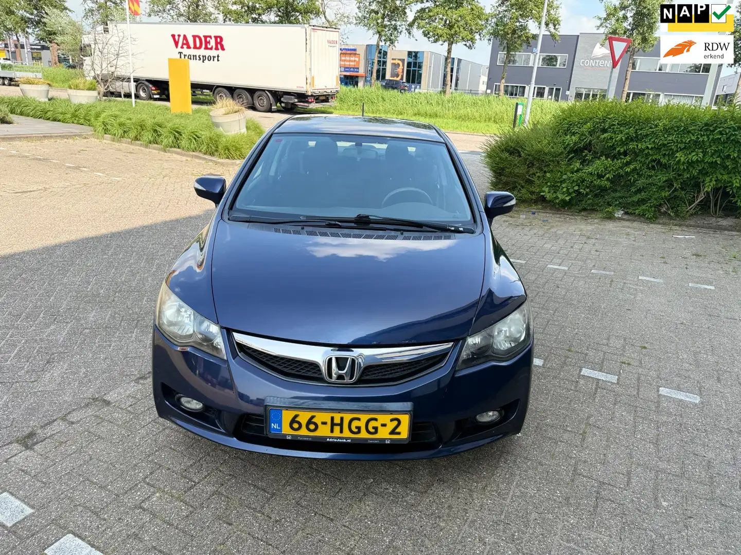 Honda Civic 1.3 Hybrid Bleu - 1