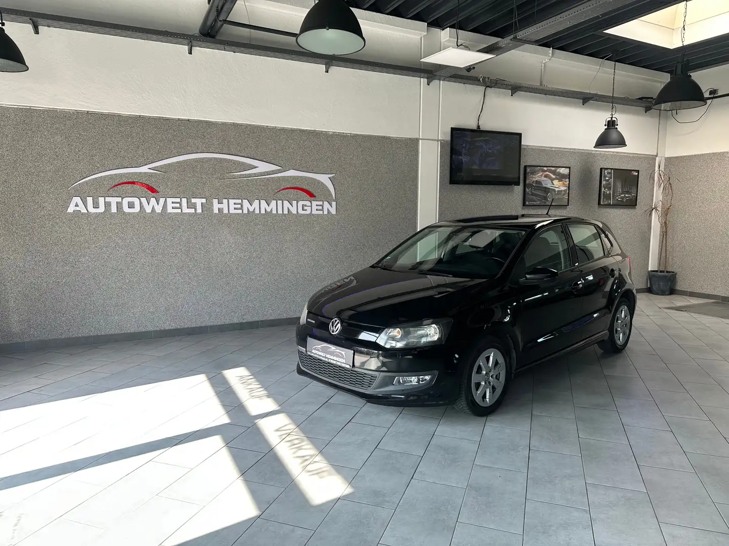 Volkswagen Polo 1.2 Trendline BlueMotion*12M.Garantie*Finanzierung Noir - 1