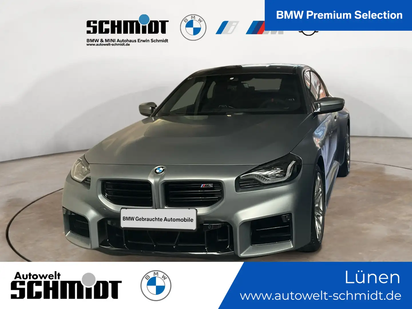 BMW M2 Coupe + Handschalter + GARANTIE-bis-04.2030 Grau - 1