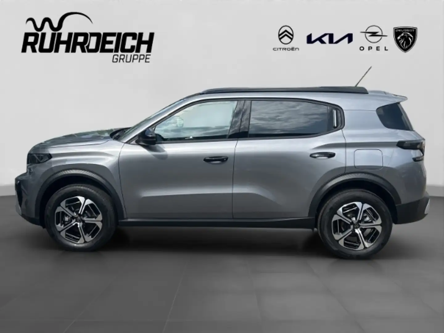 Citroen C3 Aircross Mild-Hybrid MAX 1.2 HUD Navi LED Klimaautom Totwin Gris - 2