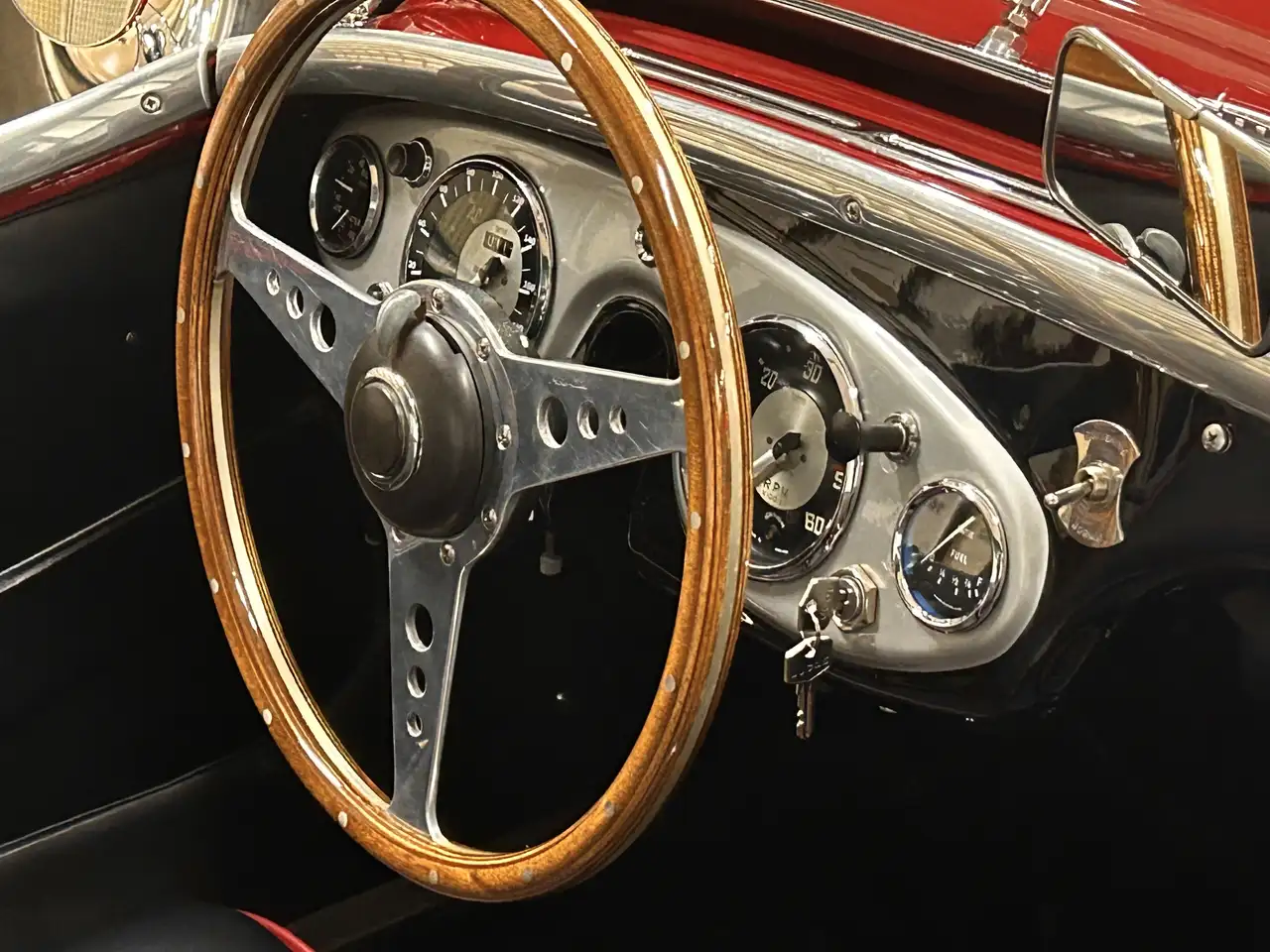 Austin-Healey 100 /4 BN1 M Les Mans equipment MILLE MIGLIA, foto 7