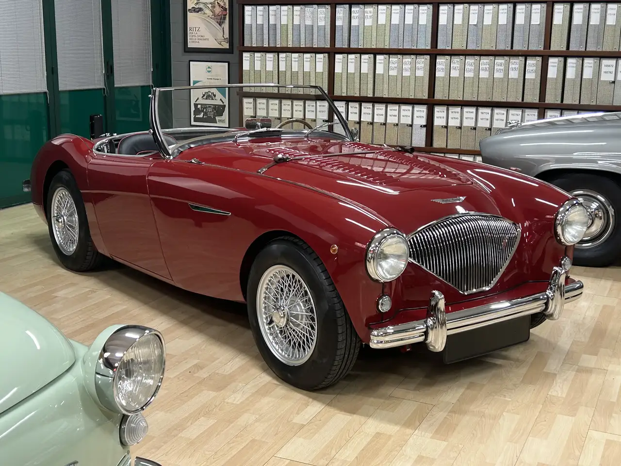 Austin-Healey 100 /4 BN1 M Les Mans equipment MILLE MIGLIA, foto 4