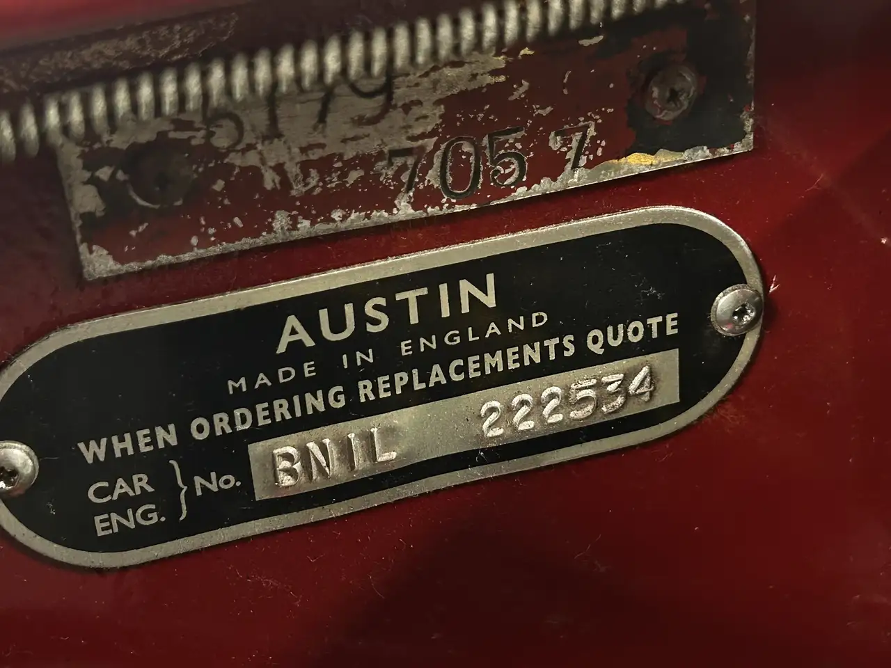 Austin-Healey 100 /4 BN1 M Les Mans equipment MILLE MIGLIA, foto 12