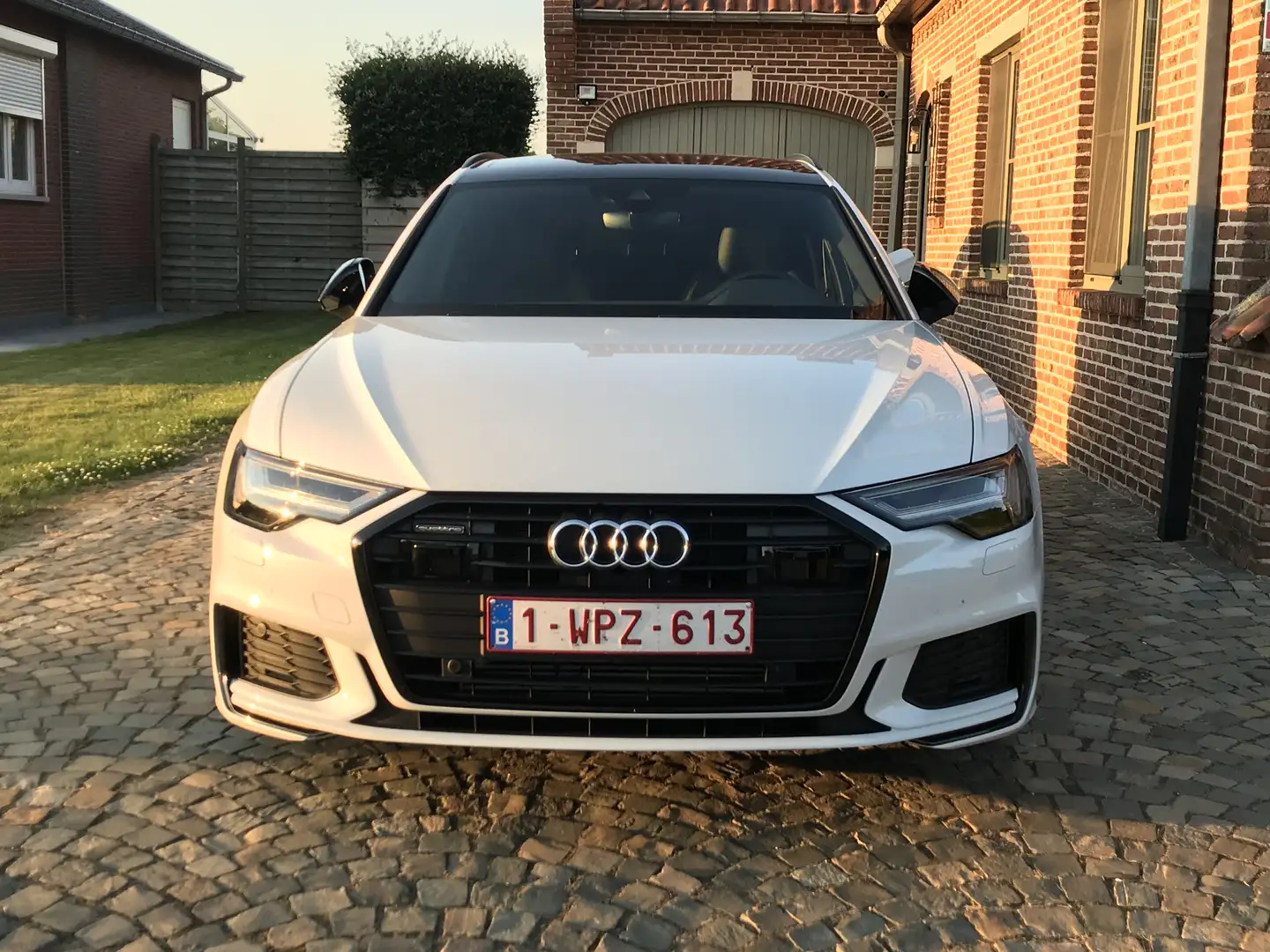 Audi A6 A6 Avant 55 TFSI e quattro S tronic sport Blanc - 1