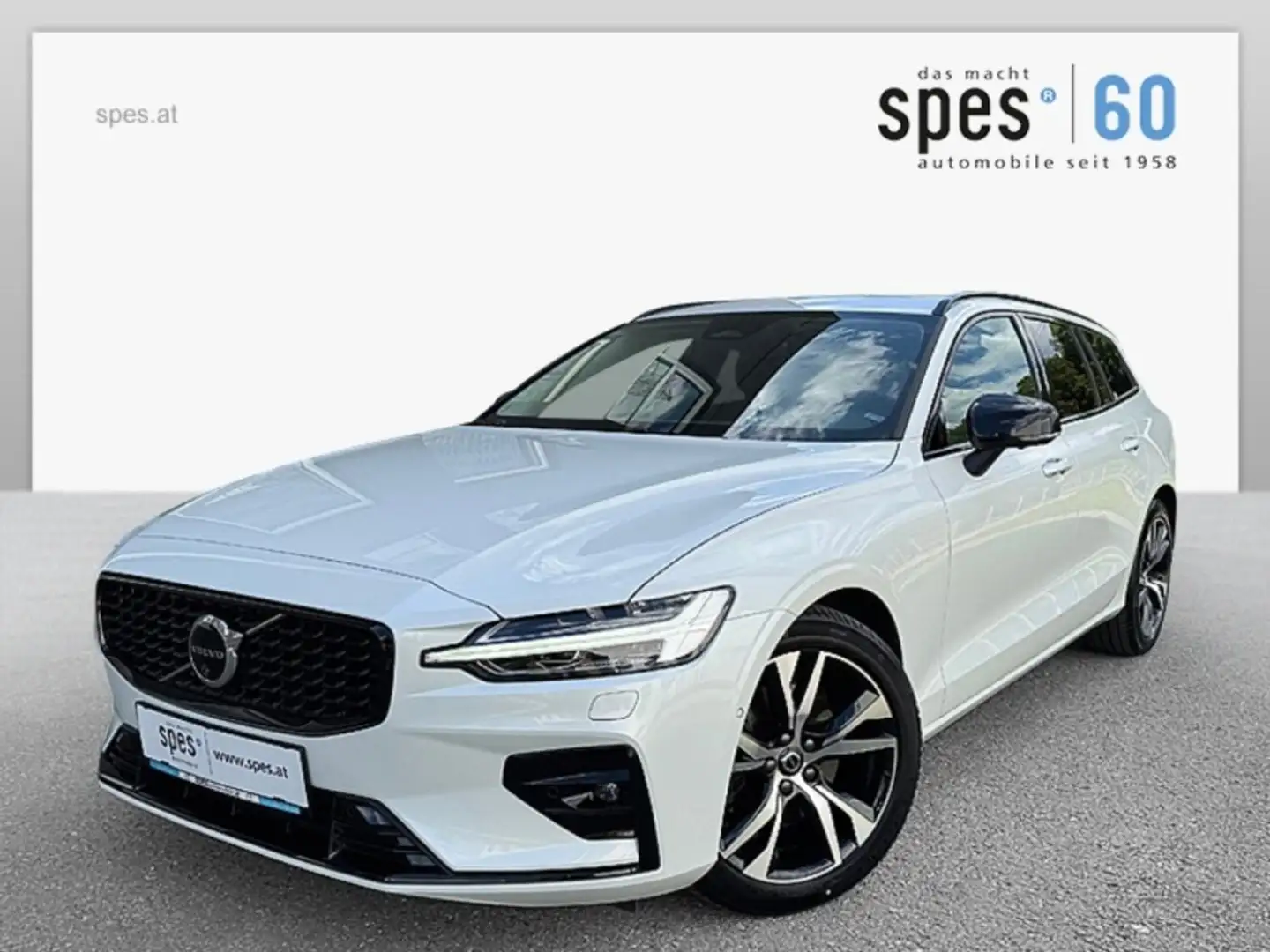 Volvo V60 B4 Plus Dark Weiß - 2