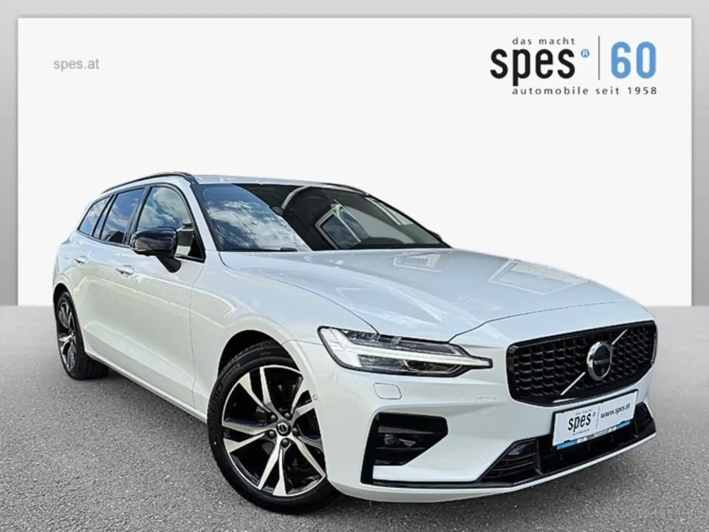 Volvo V60 B4 Plus Dark Weiß - 1